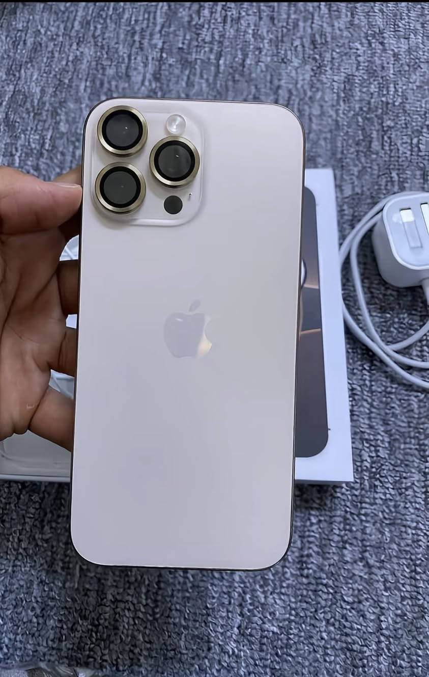 ايفون 16 برو ماكس
 بطارية  97
ذاكره 256
 جهاز نضافته 100‎%‎ 
مكفول من كلشي
 لونه صحراوي كل ملحقاته كاملة 
وبعده بل ضمان 
سعرة مليون 350 وبي مجال للشراي


**إذا كنت صاحب هذا الإعلان وتريد حذفه لأي سبب، رجاءا أرسل رسالة إلى الدعم الفني**