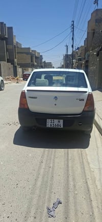 رينو لوكان 2009 محرك كير حداديه  تبريد كهربائيات على بلاد لايت زنون  ك...