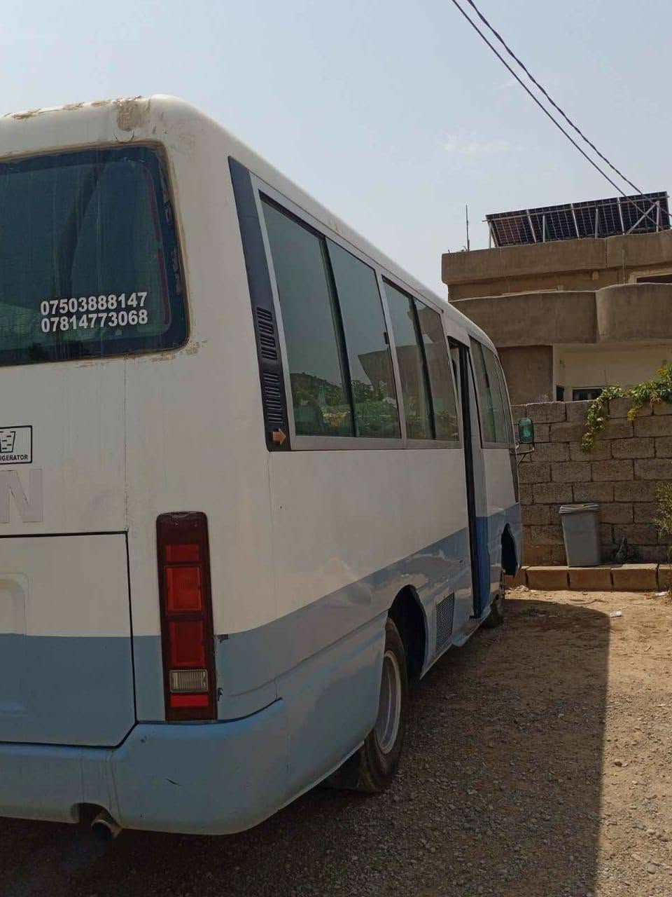 کۆستەر 2002 گێڕ ئەکسل و تەبرید بەشەرت مەکینە کەمێک بوخاری هەیە سەنەوی بەسەر چوە سبوغ یەک لا شانی پشتەوە سبوغە 
0781 4773068  0750 388 8147 
سعر 98مەجال أربيل, العراق
