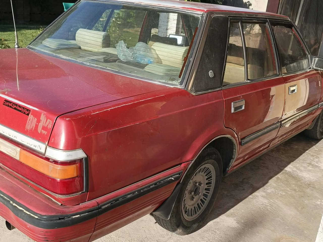 السلام عليكم
سياره سوبر موديل 1985 گير محرك بطه مشروع وطني سنويه جديدة رقم ديالة صبغ بلادي السعر 35بيه مجال
*********** مكاني كركوك
