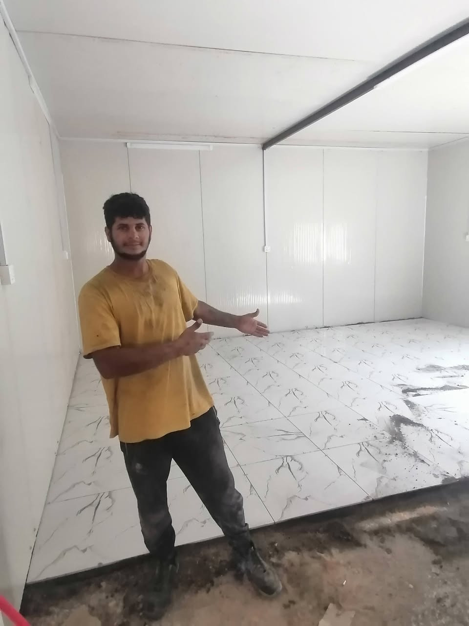 ألسلام عليكم
كادر سيراميك ومرمر ارضي وجدار شقل هندسي 100٪100 أسعار مناسبه جدن اتصل ونرضيك بسعر

***********
