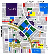 قطعة تجارية للبيع المساحة 209 متر مربع رقم القطعة 61271  السعر المطلوب...