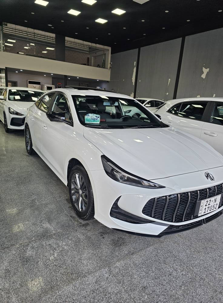 ئێم جی  MG GT 2025 Sport
تەنیا 7 هەزار ڕۆیشتووە.زۆرپاکە.
فول مواصفات.بەصمة.سلاید.برێك کارەبایی.
شاشەو 5 كاميرا.ئاوێنە شەفت.لايت.زينۆن.
مكان  أربيل.   ١٠٠ متری معرض تۆپ کارس 
سعر 117ورقة   موبایل    *********** أربيل, العراق
