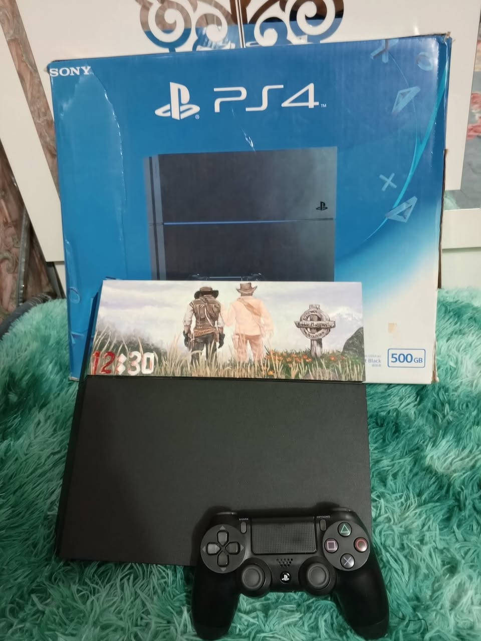 بلي 4 للبيع الياباني الاصلي باركود ياباني مانت الله جميع المراحل العبي موجود بي ردد خاتمه اني بلي ونلاين عليه رسمت العبه ردد مثل ما موضوح ب صور هاي رسمه اني  بيدي ثابته بلي مانت الله عزيز عليه بس محتاج و رايد بيع كلش محتاج و بلي كامل كلشي غراضه كامله كرتونه كامله بكاني بغداد الكاظمية تجي كدامك فحصه بل بيت و تستلمه سعر 200الف رقم الهاتف :*********** من تراسل كتبلي على البلي على مود عرف و تحياتي
