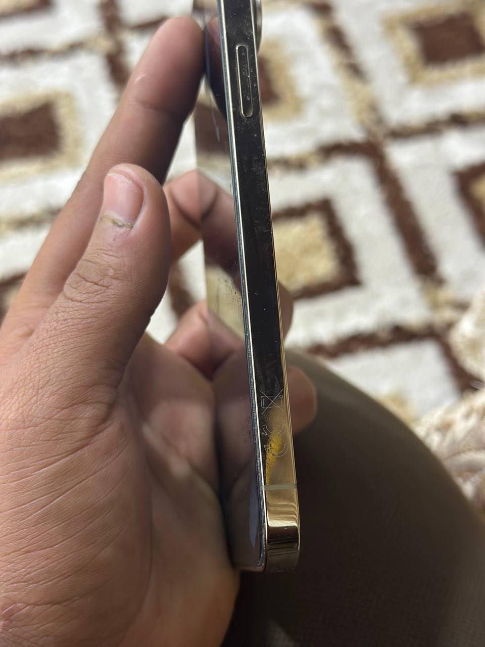 السلام عليكم اخوان آيفون 12برو ماكس ذاكره 128 بطاريه 75جهاز كلش حلو ونضيف شرط ممفتوح إذا مفتوح يرجع الجهاز مكاني ديالى الخالص السعر 525وبي مجال للشراي رقم الهاتف ***********متواجد خااص
