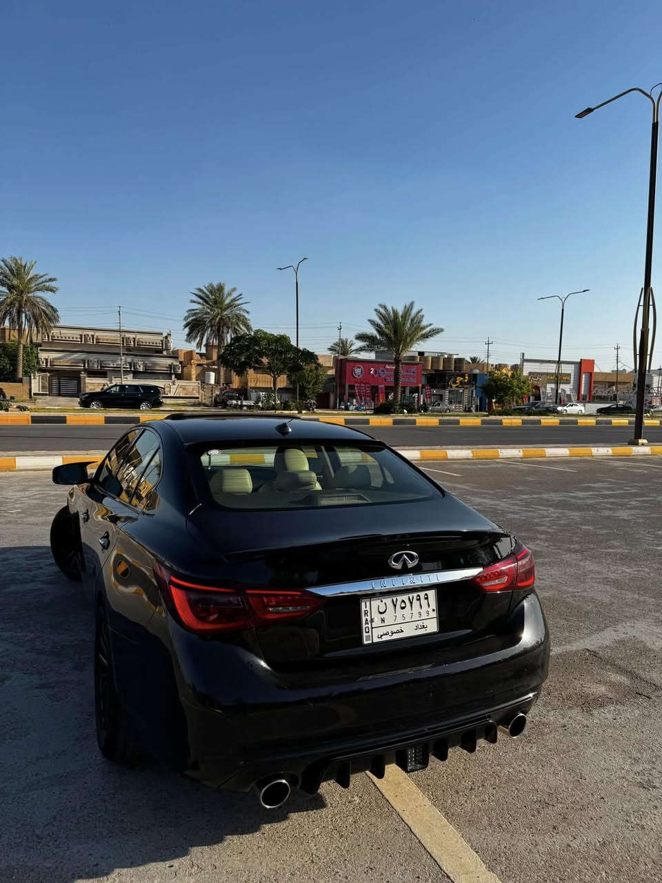 🔰 انفنتي Q50 2018
 
🟠 المواصفات 
• رياضية
• ⁠حادث داعميات فقط
• ⁠6 سلندر 3000 سي سي توين تيربو 300 حصان
• ⁠ماشية 131 الف كيلو متر قابل للزيادة 
• ⁠تبريد قطعتين 
• ⁠كراسي كهرباء امامي تدفئة
• ⁠شاشتين
• ⁠كامره خلفية دوارة 
• ⁠دخول ذكي
• ⁠فتحة سقف
• ⁠بصمة تشغيل 
• ⁠تشغيل عن بعد 

📍مكان السيارة الفلوجه

☎️ رقم السيارة بغداد رقم مميز 
***********

