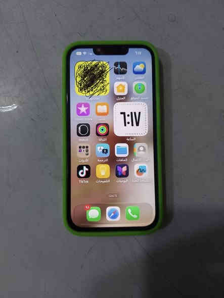 من رخصه الادمن سلام عليكم ايفون 13ذاكره 256بطاريه 80 نموذج Mالموبايل مبدل شاشة اصليه فقط سعر 400 خاص موجود هاتف ***********
