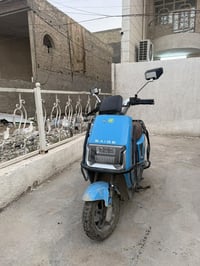 دراجة شحن نوع سايج N80  ست بطاريات الفين ملف نحاس تمشي سرعة ٩٠ حقيقي و...