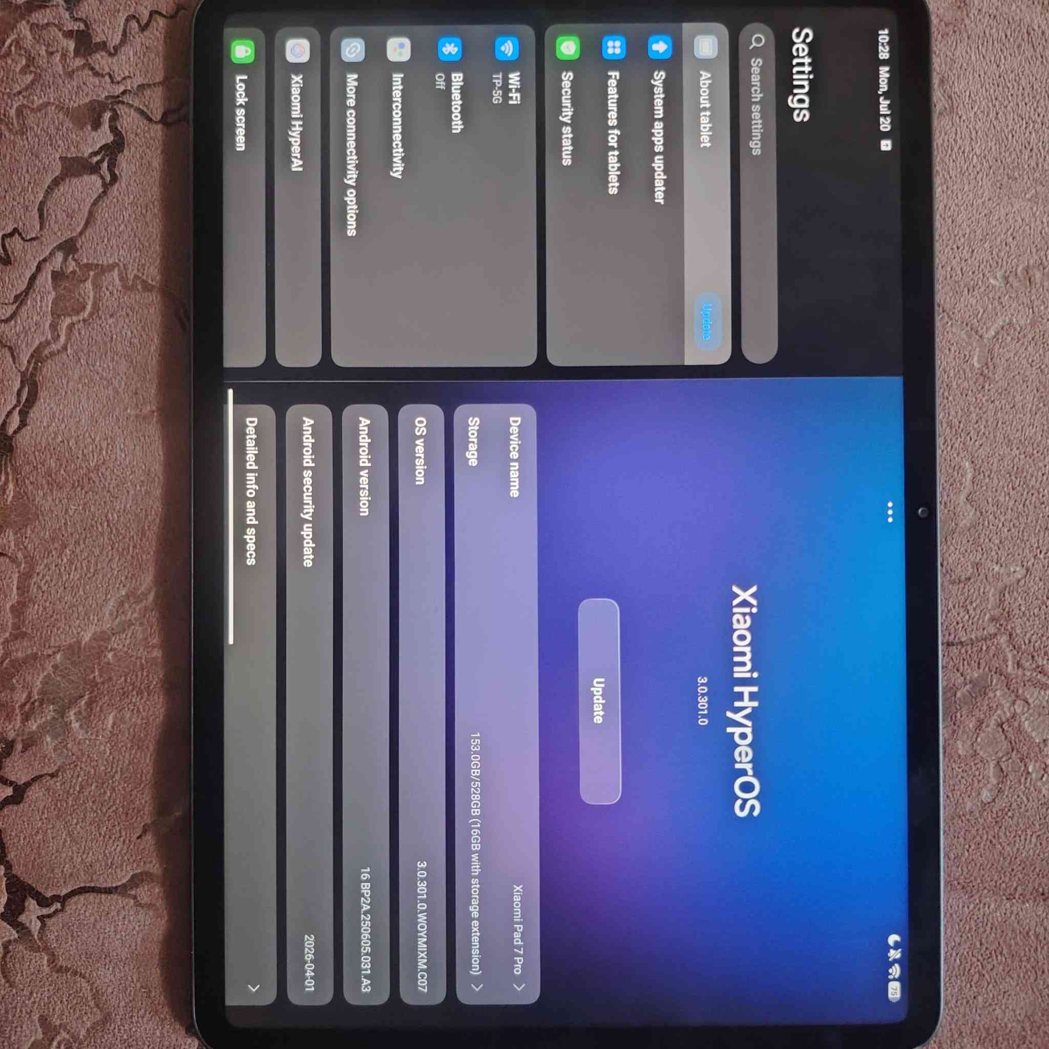 للبيع ايباد شاومي باد 7 برو (Xiaomi Pad 7 Pro) –

​النظافة: الجهاز نظيف تماماً 
​الملحقات: [: الكارتون  + الشاحن الأصلي + كفر].
​💰 السعر:
​السعر: 600 (وبي مجال للشراي).
​📍 تفاصيل مكان الاستلام والتواصل:
​الموقع: [: ذي قار / الشطرة]
​📞 للمراسلة أو الاستفسار:
واتساب ***********
تليكرام @Slight5
