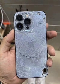 آيفون 13برو ماكس مطيح حظه مبدل شاشه تجاري والدكمه عطلانه والبطارية مبد...