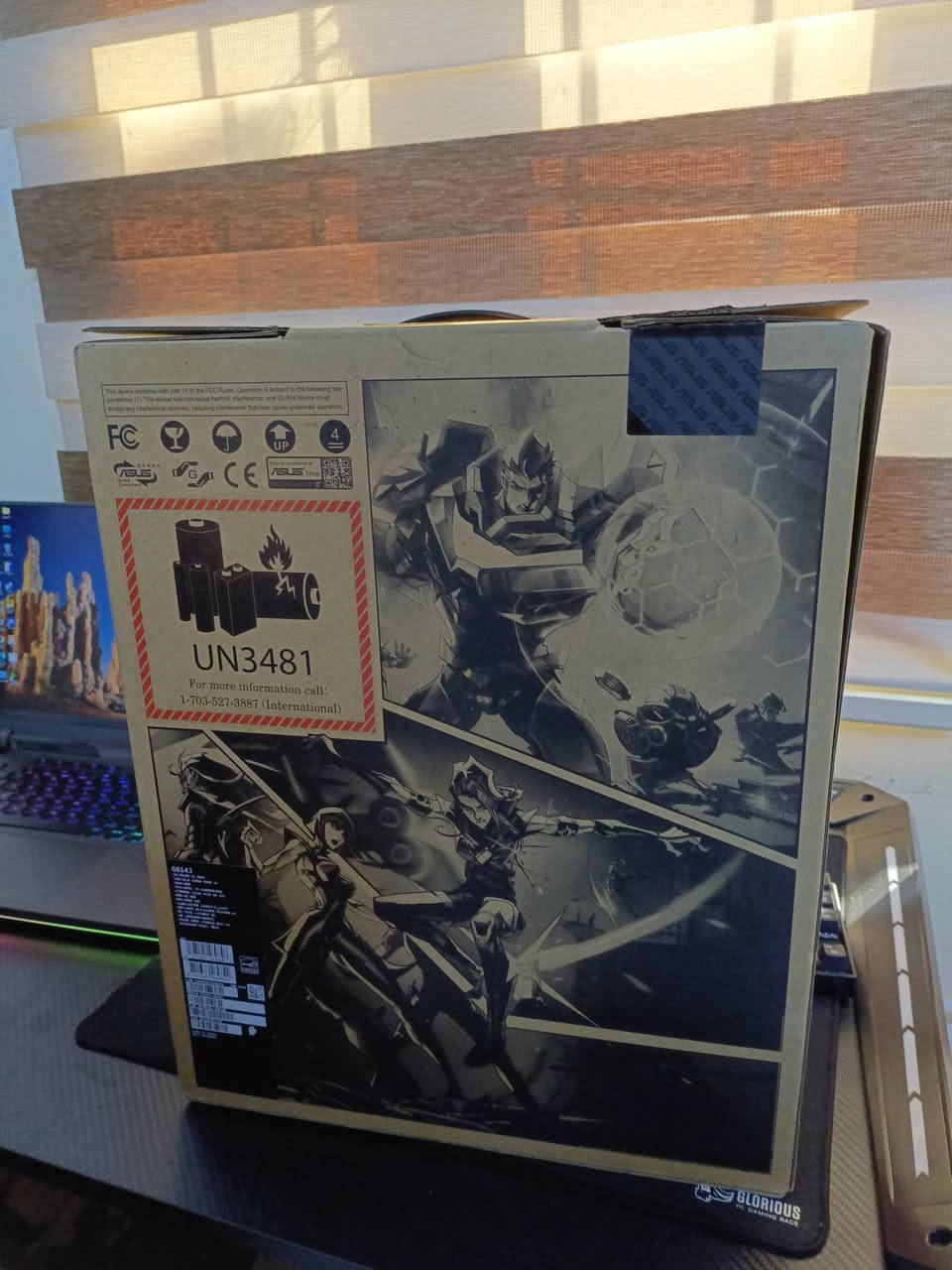 السلام عليكم
لابتوب للبيع 

 asus rog strix

Cpu :i7 13650 hx

Gpu:rtx 4060

Ram:16GB

M.2:512

لابتوب نظيف استخدام قليل
***********
