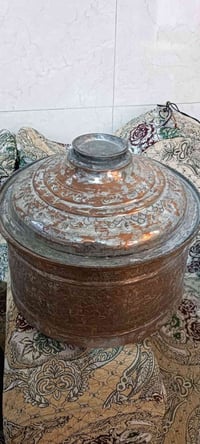 نحاس احمر • منقوش • نظيف