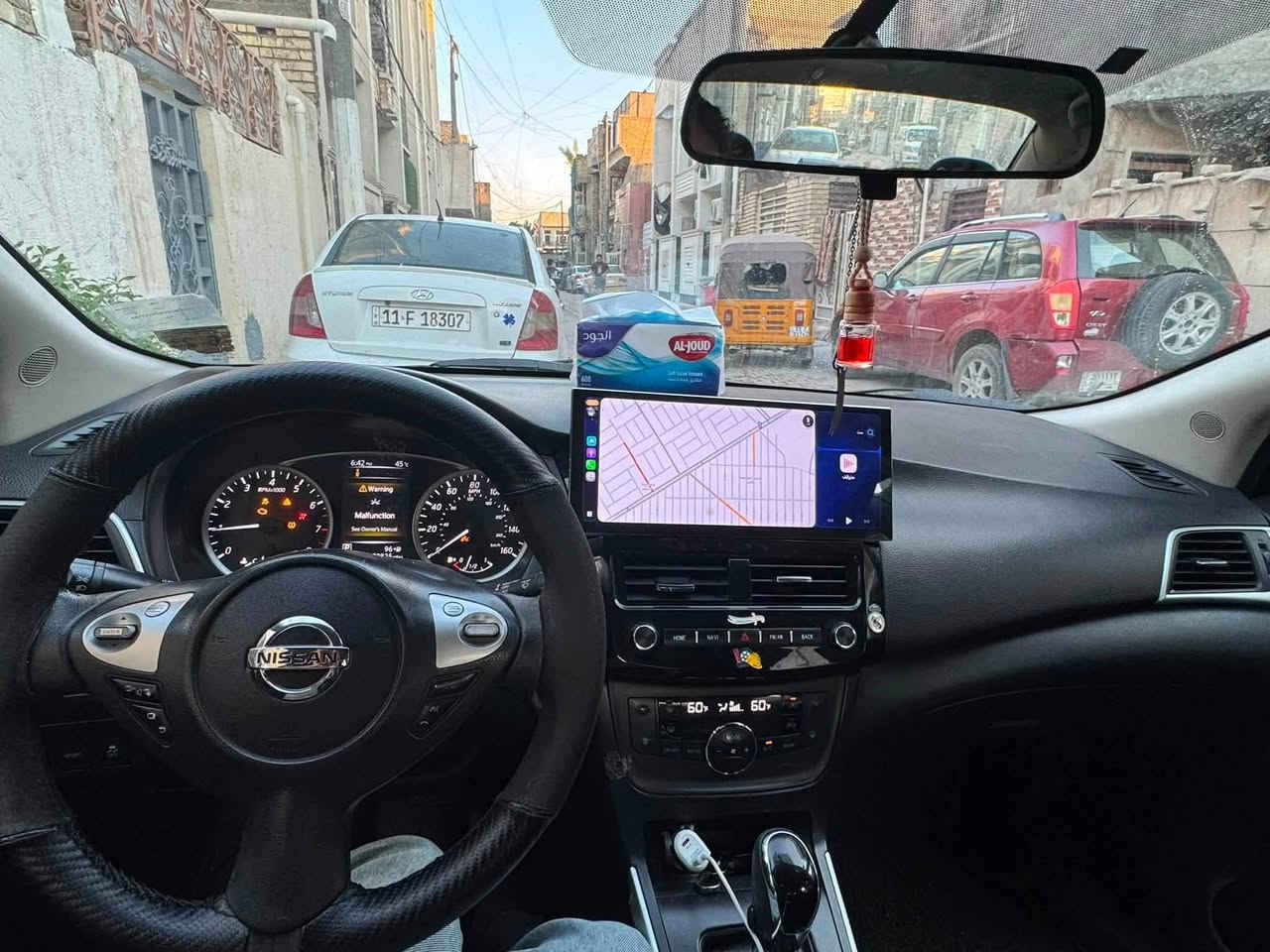 السلام عليكم
سنترا2018 امريكي sv
رقم بغداد سنوية لل2031
حادثها باب خلفي وجاملغات 
ايرباك جهة السكن صور الحادث مرفقات بلمنشور
ماشية70 الف ميل     عدسات زنون
شاشه  اندرويد لكزز تدعم كاربلاي
تبريد ثلج    صدر جديد    باتري جديد
بيها شخوط بسيطة بعضهن مكحلات 
السيارة مكينة كير. مكفول سيارة نضيفه 
السعر 89    مكانها بغداد الحرية 
للاتصال ***********
