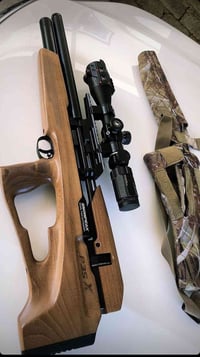 للبيع هوائية p35x مع ناظور HS دسكفري وكمبريسر اصلي  مستعملة كلش قليل  ...