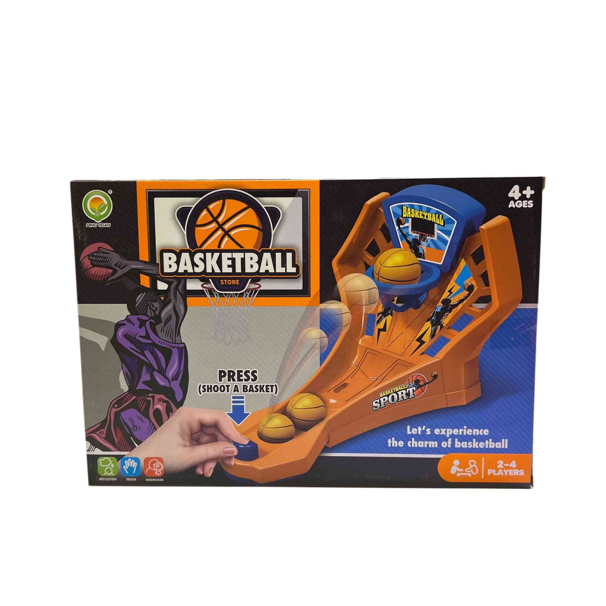 🏀🔥 تحدَّ أصدقاءك واستمتع بالحماس!

لعبة كرة سلة مكتبية تطلق الكرة بضغطة زر نحو السلة 🎯

مناسبة للأطفال +4 سنوات، وتوفر ساعات من المرح والتنافس 🏆

سهلة اللعب وتأتي مع كرات متعددة للمتعة المستمرة 🎉 بغداد, العراق


**إذا كنت صاحب هذا الإعلان وتريد حذفه لأي سبب، رجاءا أرسل رسالة إلى الدعم الفني**