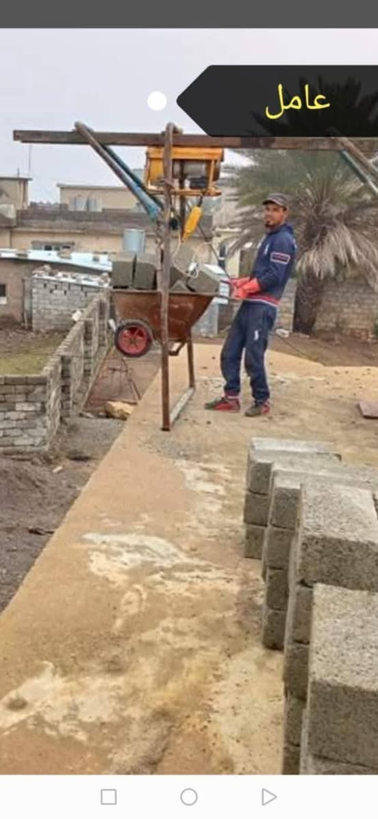 سلام عليكم يوجد كادر عمل لكافه الاشغال المذكوره رقم الهاتف ***********
