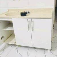 ✨✨✨✨✨✨ القياسات 📏  50 سم الفاترينا الارضي متر ونص  ملحق متر ونص  سنك م...