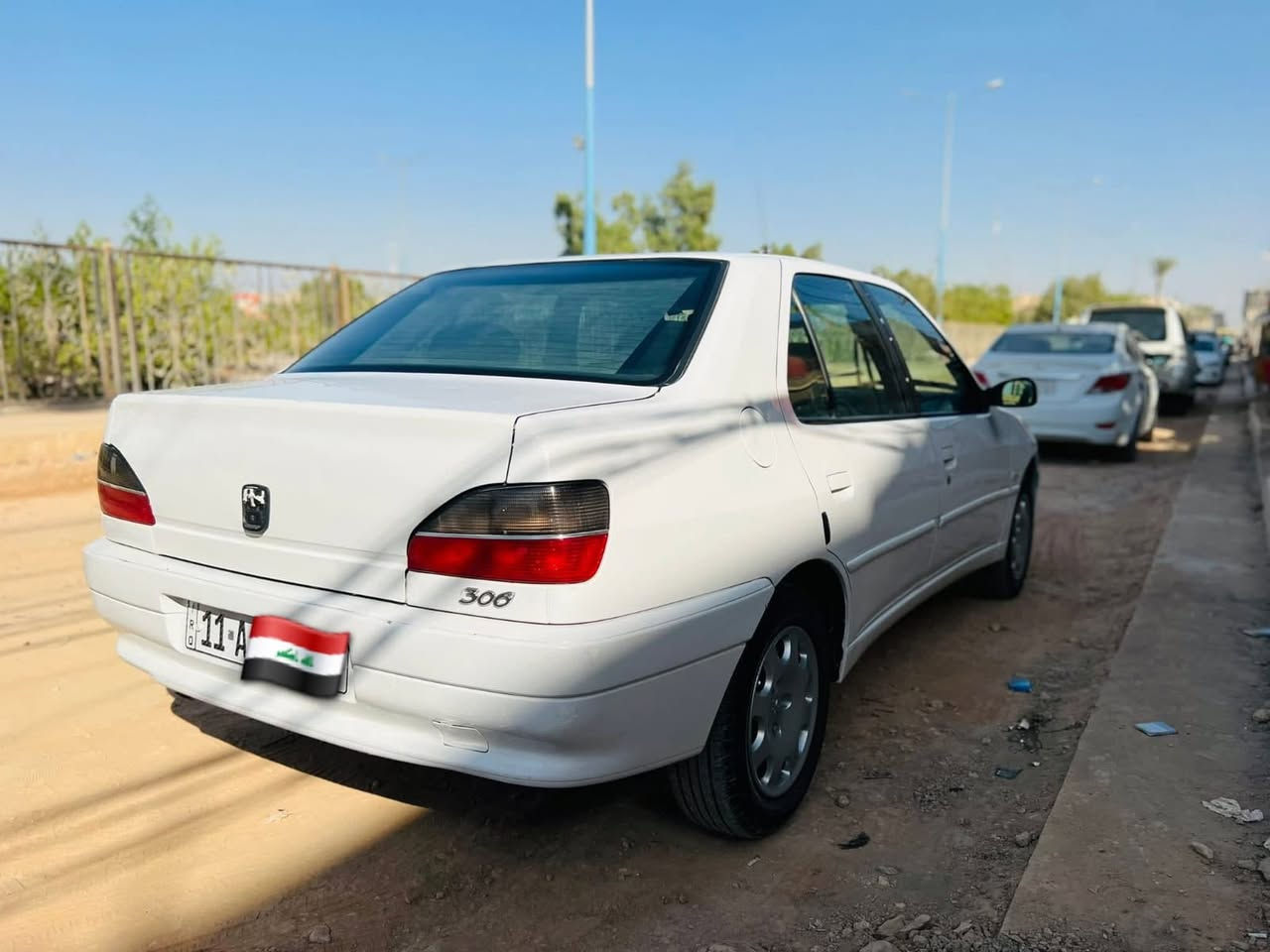 بيجو 306بلادي جاهزه
المحرك والكير خير من الله 
التبريد ثلج 
الحداديه ٩٠بلميه 
الكهربائيات كلها شغاله 
الرقم بغداد الجديد 
السعر 55
***********
المكان بغداد
