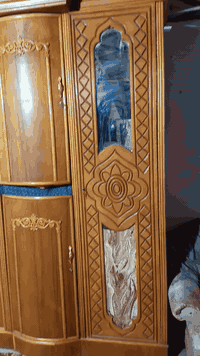 السلام عليكم غرفة اخشاب صاج عراقي للبيع غرفة حلوة واسعة وبيها طخات خفيفة مبين بالفيديو سعرها 450 وبيها مجال بسيط مو سعرها بس مستعجل على بيعتها
للتواصل ماسنجر مفتوح او
واتساب ***********
اتصال ***********
