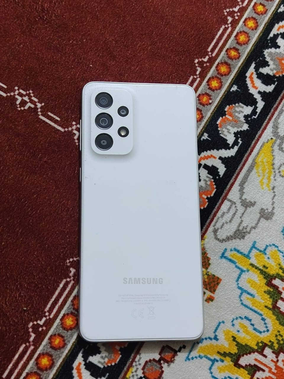 A33فايف ج استخدام قليل جدااا نظافه 100/100
السعر 200
المكان كربلاء 
***********
