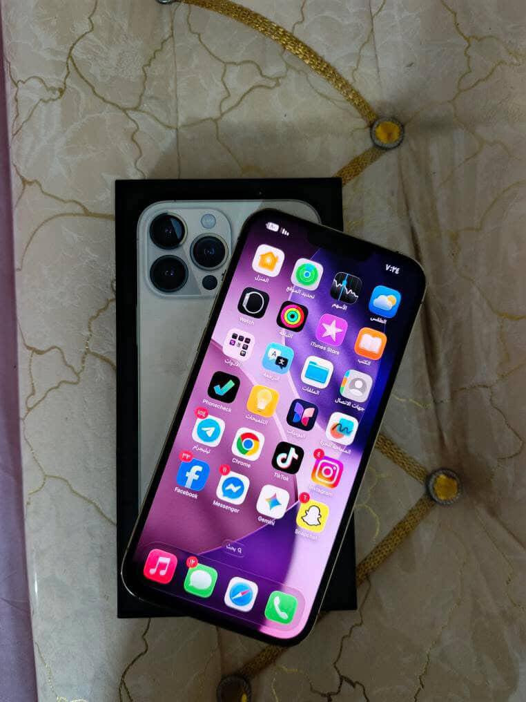 السلام عليكم ايفون 13pro max للبيع الجهاز ممبدل بي شي اللون ذهبي البطارية 83 بلادية ذاكرة 256 الجهاز امريكي السعر 750 رقم الهاتف*********** العنوان بابل
