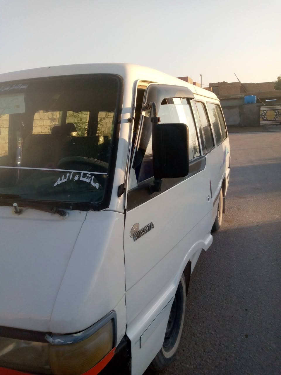 السلام عليكم كيه بستا موديل 1995 رقم بابل مكفوله من الضربه مصبوغه جماليه حزام سعر 32 وبيها مجال المكان بغداد ابو غريب محرك وكير واكسن مكفولات تخم تاير رقم الهاتف 
***********كروك 
‏‪***********‬‏اثير
