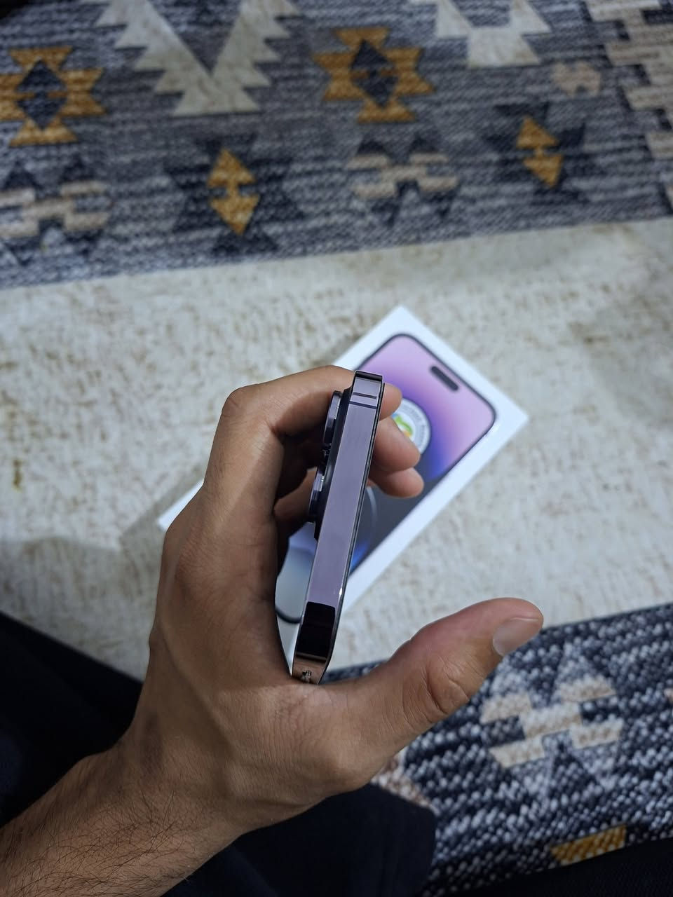 السلام عليكم ايفون 14برو ماكس شرق اوسط مكفول من كلشي زلق ما بي استخدام بيت بطاريته 79 بلادية ذاكرته 256 كفاله عامه السعر خاص


**إذا كنت صاحب هذا الإعلان وتريد حذفه لأي سبب، رجاءا أرسل رسالة إلى الدعم الفني**