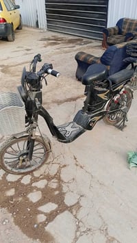 دراجة شحن • ٤ بطاريات • نقص بالويل الامامي