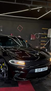 رمضان مبارك ع الجميع دوج تشارجر 2019كلين تايتل كفاله عامه اسود مميز GT...