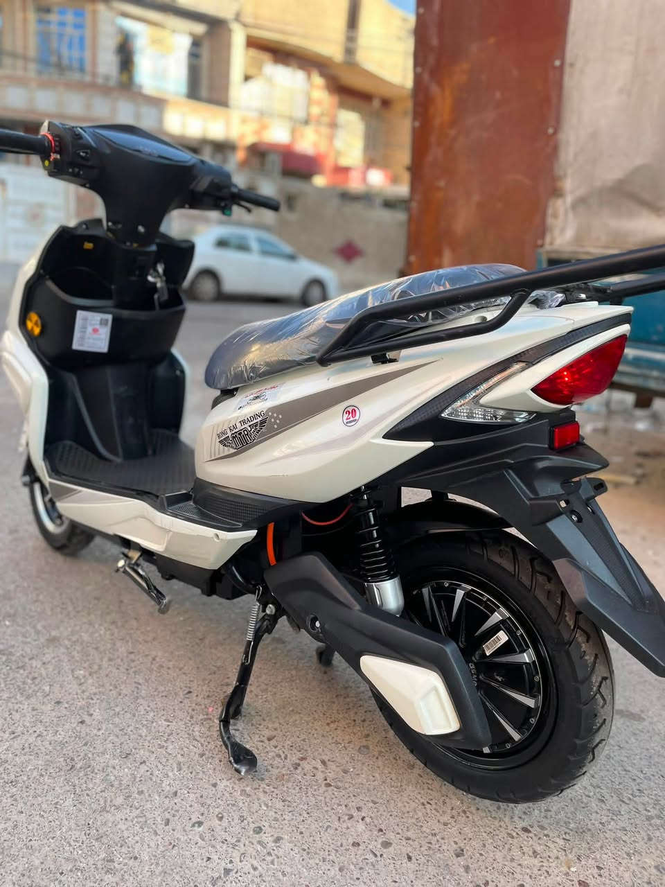 السلام عليكم دراجة سكنس شركة mtr مؤيد طيارة 2026
6 بطاريات مصطره جدد 
لايت عالي ناصي 
بلوتوث 
نظام بارك P + R 
بصمه تشغيل عن بعد 
انذار سرقه 
منفذ يو إس بي 
سويجات 2+ بصمات 2+ كارت 
السعر 575 وبيها مجال بصيط 
العنوان بغداد بلديات 
الرقم *********** 
اقره المنشور وخابر
