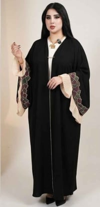 عباية • شغل يدوي • فري سايز ٣٨-٤٨