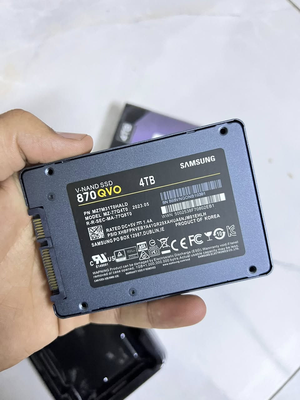 هارد سامسونك اصلي كبس شركه
صنع في كوريا وليس صيني
انطوني سعر


**إذا كنت صاحب هذا الإعلان وتريد حذفه لأي سبب، رجاءا أرسل رسالة إلى الدعم الفني**