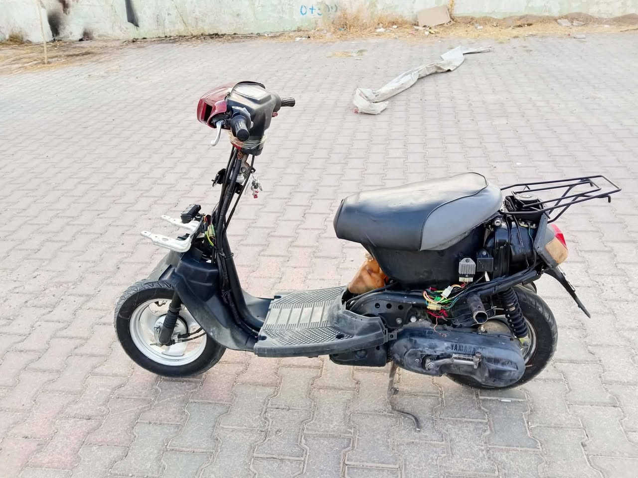 سلام عليكم يامها  كل عيب مابي كيج مال سرعه يشتغل مال بانزين يشتغل محرك ناعم نكرة هندر يشتغل كهربيات شغال سعر 180 بي مجال شي. قليل مكاني كركوك اسرة مفقودين
***********
