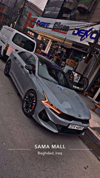 السلام وعليكم K5 GT Line 2021 سيارة حادثه ٤ قطع موضح بالسونار  كاملة ل...