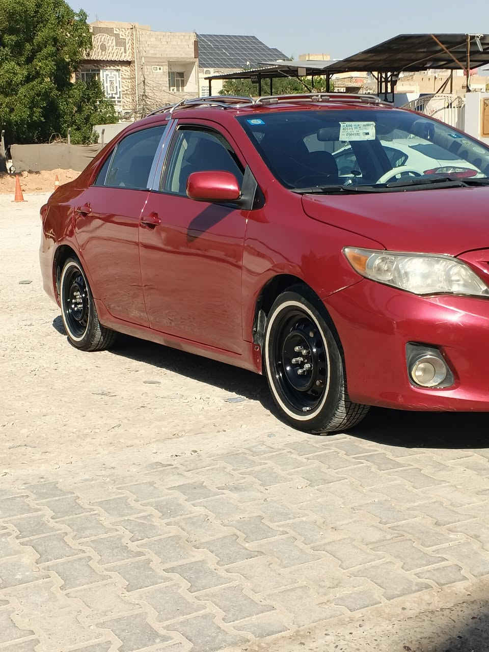 السلام كورلا 2009 محدثه 13 للبيع مصبوغه عام اثر جراد ضربتها جاملغ خلفي فقط السيارة مكانها نجف 
السعر 103 وبيها مجال
للاستفسار 
*********** واتساب
***********
