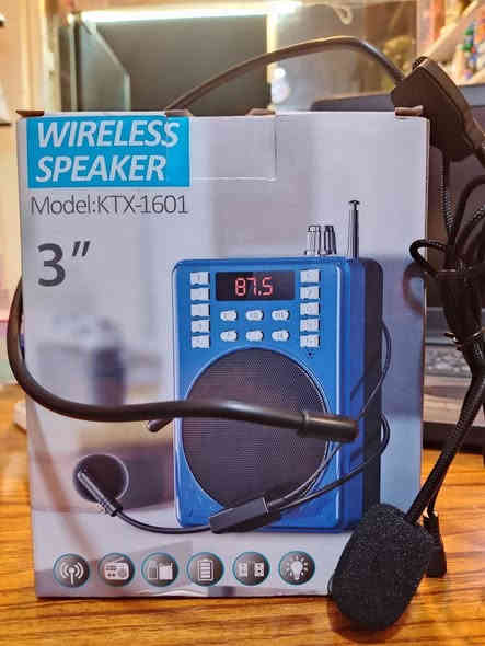 🎤✨ خلي صوتك يوصل بوضوح وين ما تكون! 🔊

📢 مكبرات الصوت W-KING و ASWAR وصلت 💥
صوت قوي 🔈، بطارية تدوم 🔋، تصميم أنيق 😍

مثالية للمدرسين، المحاضرين، المرشدين، والفعاليات 👩‍🏫🎉
سواء تحتاج سلكي أو لاسلكي – عدنا كل الخيارات ✅
📍 المكان: ذي قار الرفاعي شارع المكاتب  شارع جامع قريش  
مكتبة ورقة وقلم 
📲 للحجز والاستفسار: ***********
معرف المكتبة التلكرام  @APL_12

⚠️ الكمية محدودة
