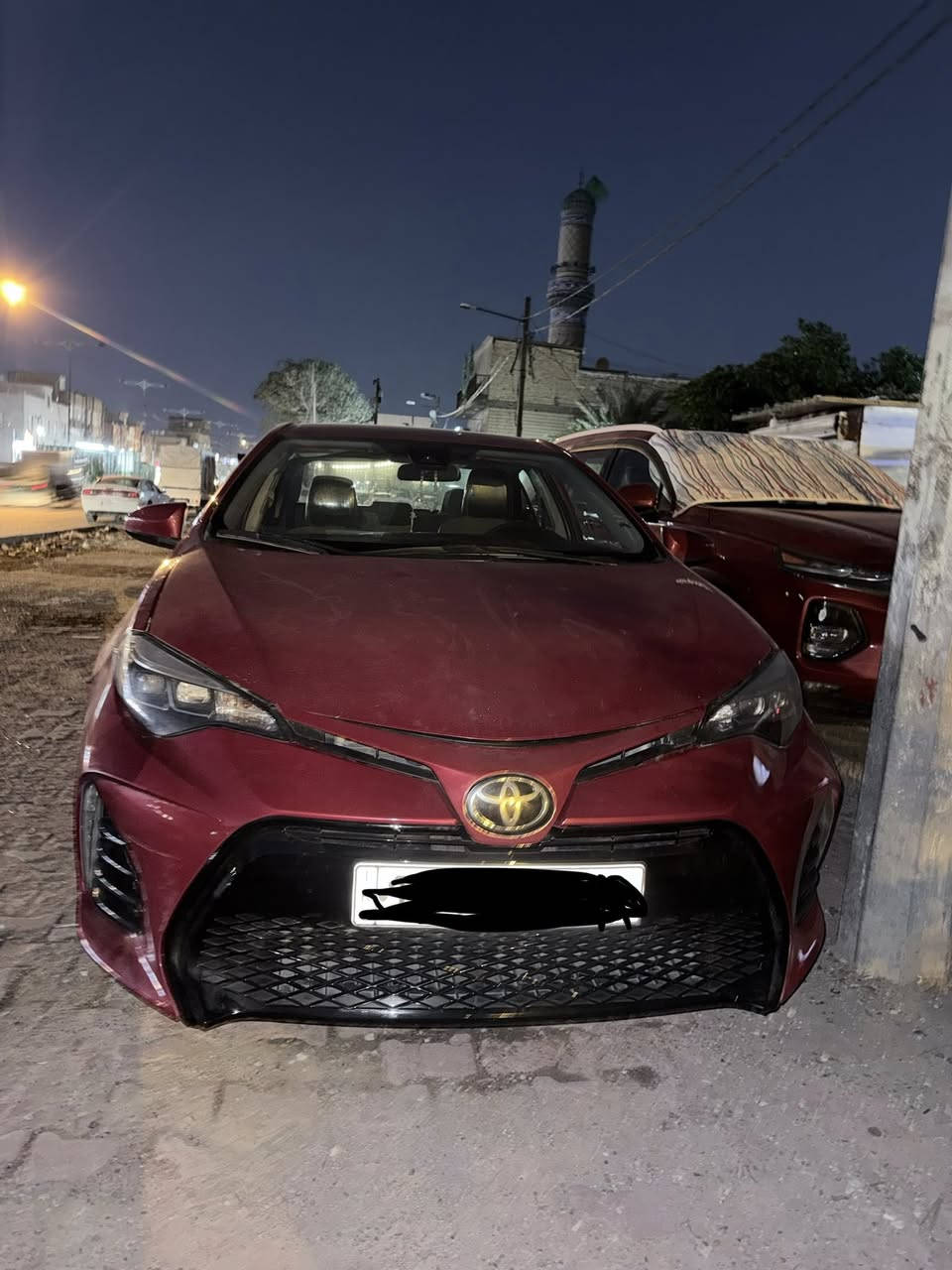 السلام عليكم كورلا 2018
وارد امريكي حادث بنيد ودعاميه بدون دواخل 
السعر120 
سياره حلوه ونضيفه
مكان السياره بغداد مدينة الصدر 
رقمي :***********
