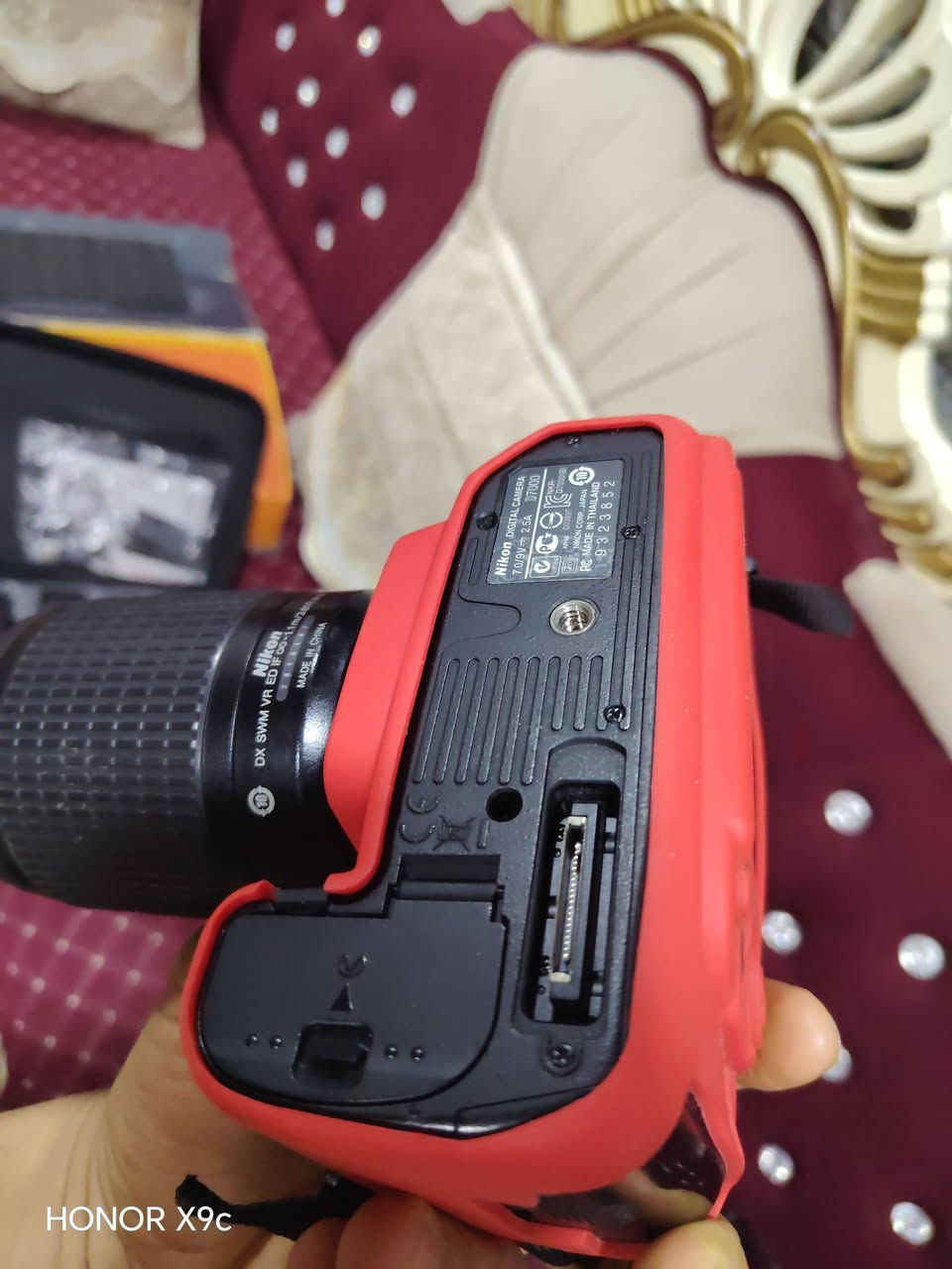 سلام عليكم ڪامࢪه نيڪوטּ 7000d شتࢪ فقط 8k 
جميع ملحقات 
شاحنه 
بطاࢪيتين 
ࢪام 32
جنطه 
حزام ڪتف 
سعࢪ 500الف قفل بدوטּ مناقشه فدوهةةة لوجهڪم
ملاحظه لڪامࢪه مستخدمه بمحࢪم فقـط
***********
