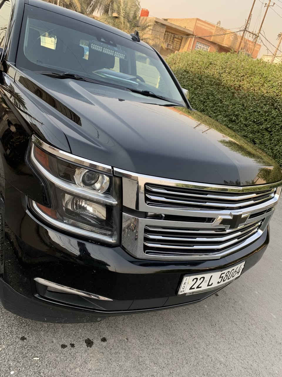 السلام عليكم
تاهو موديل 2019 LT  كلين تايتل بدون صبغ شرط 
فول مواصفات عدا البصمه 
فتحه كشنات جلد تدفئة كشنات 
شاشه كليره قاصه 
صندوك كهربائي 
سياره نضيفه كلش 
بيها بارد باب السايق وبيها طخه ب صندوك ع وضعها ممعدلها 
اخوان السيارة  كلش حلوه ونضيفه 
رقم اربيل باسمي تحويل ثاني يوم 
مكان بغداد الدورة 
الاتصال ***********
