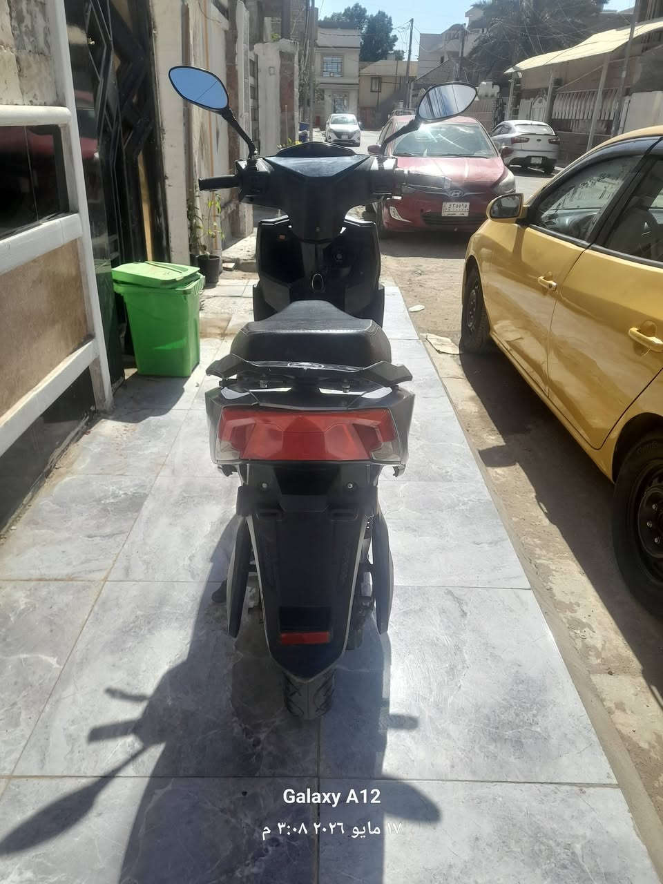 السلام عليكم / بيع مستعجل
دراجه سكنس شحن 

فول موصفات 

بطاريات 6 كبار

ملف 3000

 
لايت زنون عالي ناصي 

 3 نمر ✈️

سرعته الحقيقيه 50

تمشي مسافات بعيده كلش 

سرقه انذار 

تشغيل عن بعد 

اشاير يمنه يسره 

دبل اشاره 

صندوك
 

ضد الماء 

بصمه 1 وسويج 1

قفل تاير 

بلوتوث

منفذ شحن 

نضافه 100/ 100

دراجه جديده حيل بمعنه الكلمه اليريده يتفضل خاص مكاني بغداد السعر 375 وبيه مجال قليل الاتصال*********** بي واتساب
