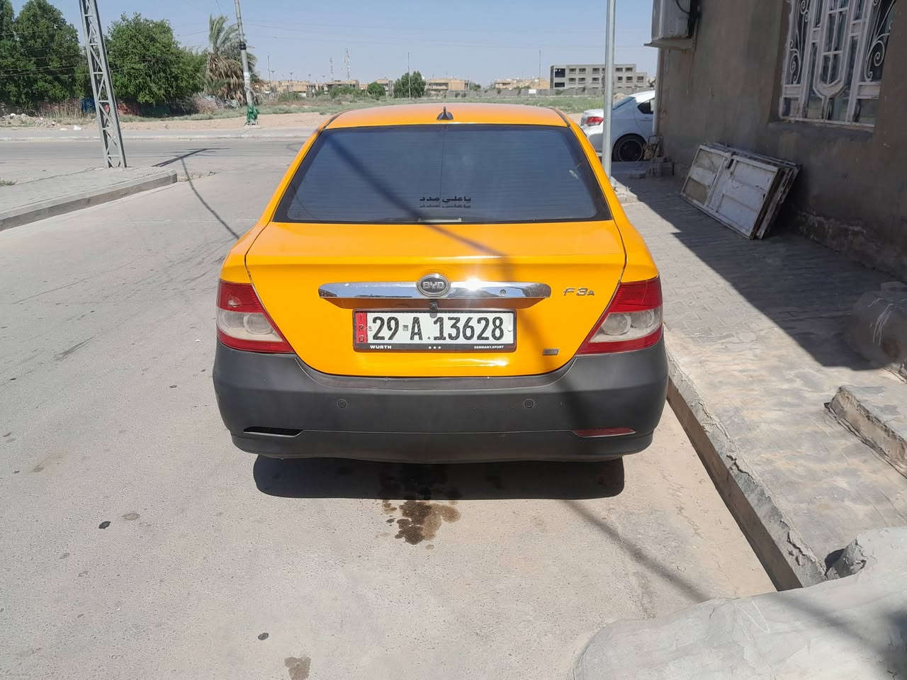BYD
F3
للبيع سياره حلوه وجاهزه تبريد شغال
صبغ عام للجماليه
السياره مكانها واسط وقم واسط وبـسمي تحويل مباشر
السعر 45 وقابل للتفاوض
***********
