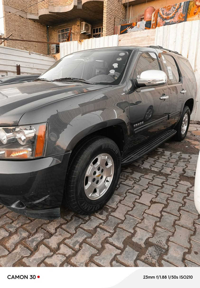 تاهو 2010 لون فيلي
سيارة خير من الله مكينة كير كفالة تخم تاير جديد اصدار 2025 حدادية 95 ٪ تبريد 3 قطع بيهة جاملغ الخلفي وربع الباب الخلفي صفحة العبري صبغ بدون حادث والباقي كفالة رقم بغداد نگليزي بسمي تحويل ثاني يوم 
السعر 215 وبيها مجال 
واذا اكو طويلة خصوصي اراوس 
الرقم ***********
