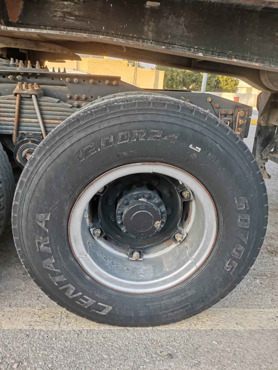 السلام عليكم تايرات ٢٤ فوك النص عمر برماغ ابو الربع ألماني مراوس تايرات٢٢مكاني واسط قضاء الحي للاتصال ***********
