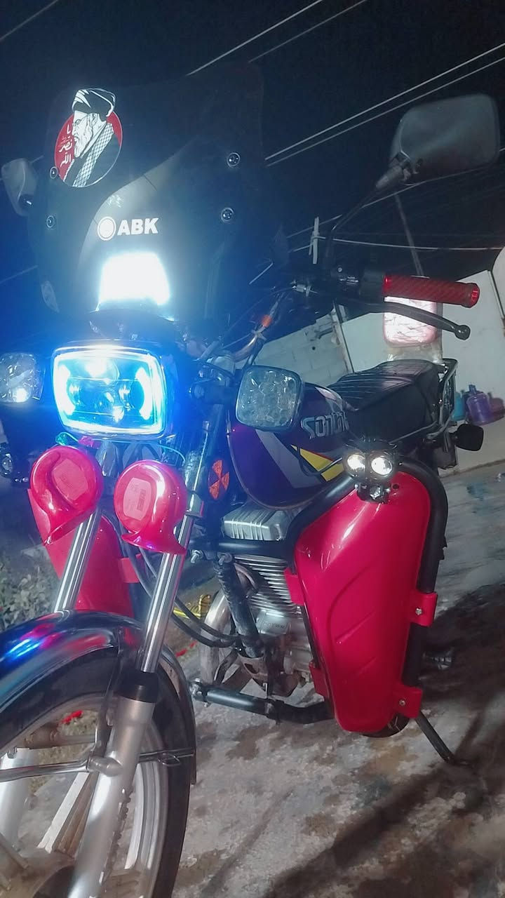 سلام عليكم ورحمة اخواني دراجه البيع مستعجل عل بيعه مابيها نقص برغي من غير أوراق وكفل م سرقا وغير
سعر ٦٢٥ بيها مجال***********
