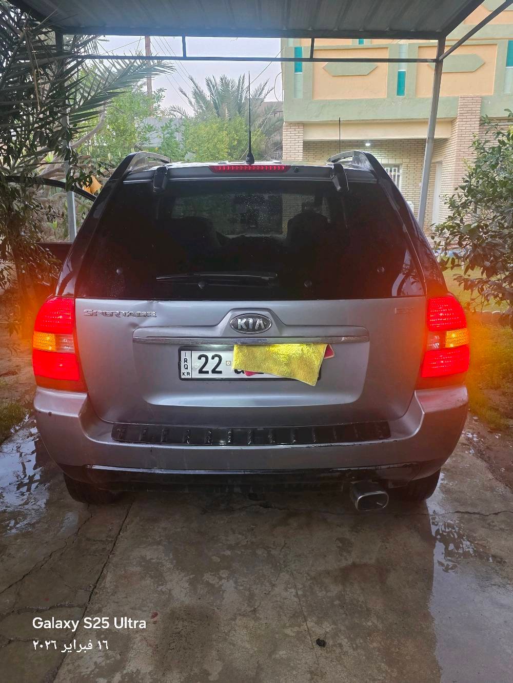 كيا سبورتج ادوات متومة اربيل طبق الاصل رقم وسنوية وملصق جاهزة من كل النواحي مكانها صلاح الدين قضاء الدور