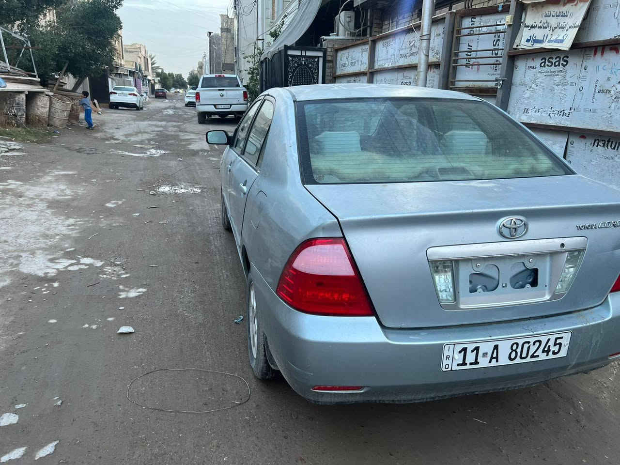 كورلا بيكاجيو  موديل 2006  بيها صبغ   وسياره جارده   بيها تبديل جاملغ امامي ورقم بغداد نكليزي  سعر 63 مكاني بغداد دوره ***********
