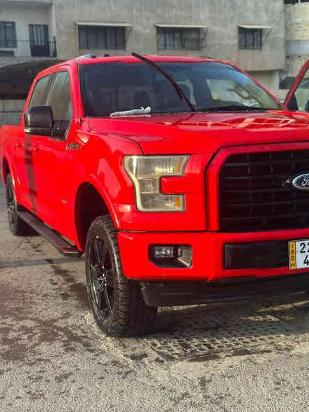 فورد F150 xlt محرك ٢٧٠٠ توربو
 ايكو بوست فول حلوة مواصفات 
ماشية ١٠٠ الف كيلو تقريبا عالية 
باب طويل بدي قصير شاشة كبيرة 
حساسات وكاميرا
محرك كير واير بشرط مامفتوح 
سيارة حيل نظيفة كلشي عل بلاد جديد 
سنوية هزة كلشي جديد مدفوع لـ
باسمي السنوية بشرط تحويل وغرامـة
سيارة مابيـها دينار مصرف كامل من كل نواحي
الضرر ٣ قطع بارد جاملغ سايق بارد بنيد
 جاملغ عكس سايق مبدل
رقم صاحب سيارة ***********
