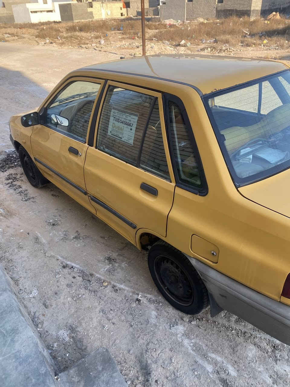 للبيع: سايبا بحالة ممتازة

الموديل: 2013
السعر: 27 ورقة (قابل للتفاوض)
المحرك مجفّت قبل أسبوعين 
كهربائياتها كاملة 100% بدون أي مشاكل
السيارة استخدام يومي 
المكان : الدورة شارع ستين 
رقم الهاتف ***********
