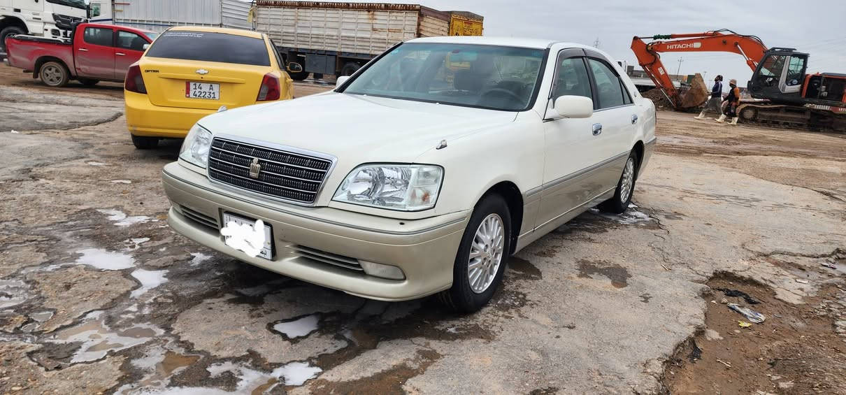 تويوتا كراون رويال مكفوله كفاله عامه ضربه وكص وصبغ كرستال اصل 2دكم  مديل 2003 لايت متحرك زنون كشنات 4  كهرباء 🔋 برده خلفيه 🔋 مكينه D4 الصغر شاصي 171 ويل نجمه اصلي جاهزه من كلشي تبريد حداده تخم تاير كوله جديد  الحجز مالته شهر 4 الحجز بسمي السياره ادوات حاويه دخول جديد زيرو كفاله عامه مكاني البصره رقم الهاتف 📱 [*********** ]السعر 75
