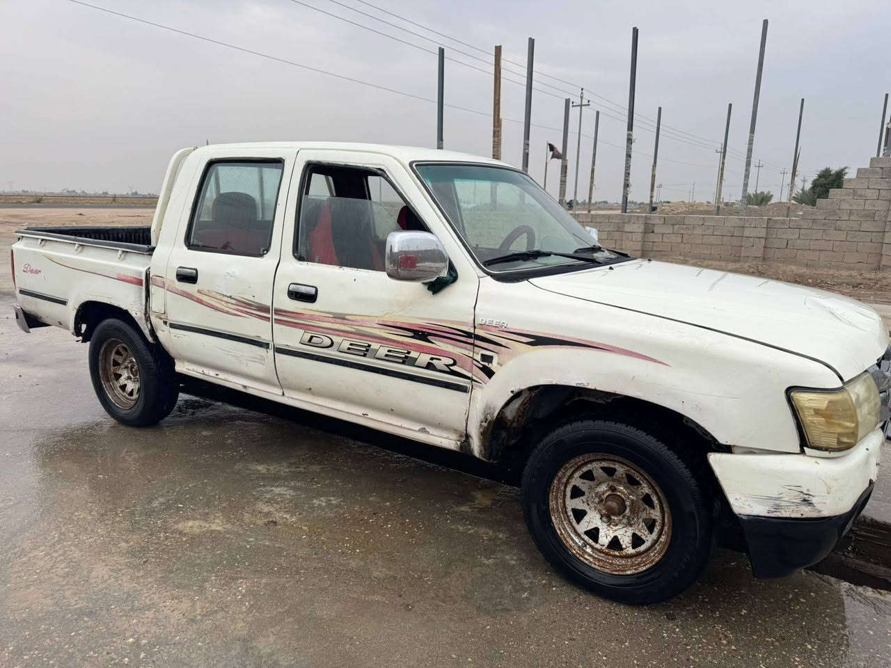 السلام عليكم
سياره دير موديل 2007
المكينه بيه صوت براص ضعيف 
كير وكسن كفاله
السعر 15 وبيه مجال قليل 
العنوان ذي قار قضاء البطحاء 
رقم التليفون ‏‪***********‬‏
